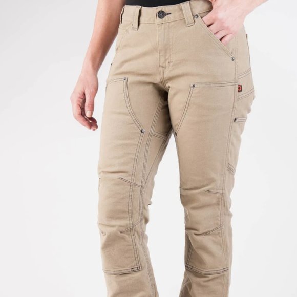 Dovetail Pants & Jumpsuits Dovetail Britt Utility Natural Canvas